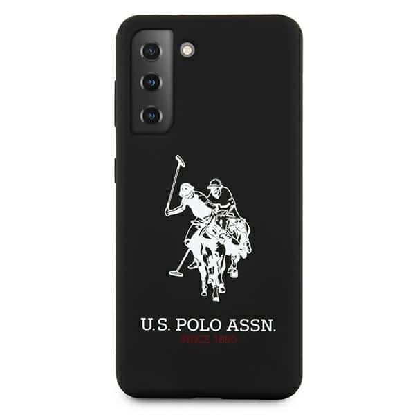 US Polo USHCS21SSLHRBK S21 G991 μαύρο Silicone Logo - Image 3