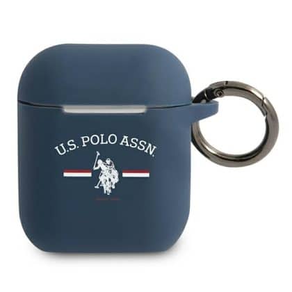 US Polo USACA2SFGV Θήκη AirPods 1/2 σε χρώμα ναυτικό μπλε/γκρι