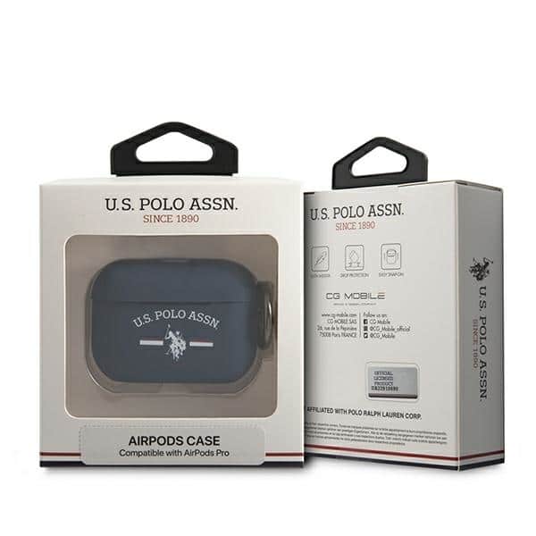 US Polo USACAPSFGV Θήκη για AirPods Pro σε μπλε/ναυτικό χρώμα - Image 3
