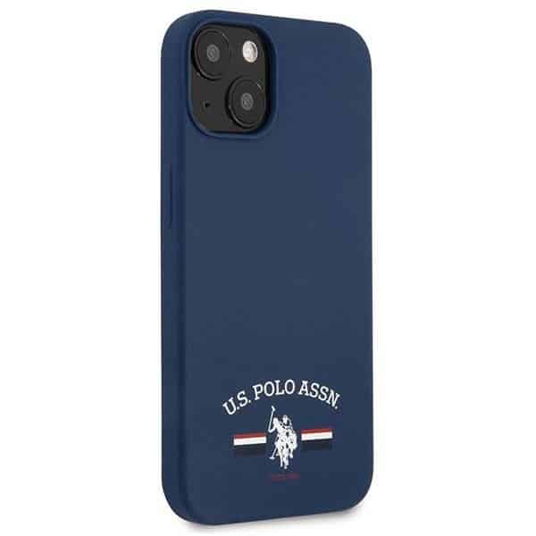 U.S. Polo Assn. Silicone - θήκη για Apple iPhone 13 mini - Μπλε - Image 4