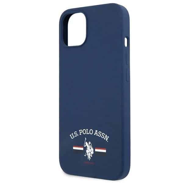 U.S. Polo Assn. Silicone - θήκη για Apple iPhone 13 mini - Μπλε - Image 6