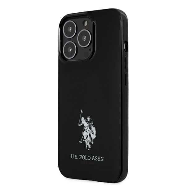 U.S. Polo Assn. Horses Logo - θήκη για Apple iPhone 13 Pro Max - Μαύρο - Image 2