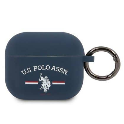 US Polo USACA3SFGV Θήκη για AirPods 3 μπλε/navy