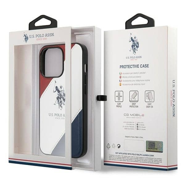 U.S. Polo Assn. Authentic Logo Collection - θήκη για Apple iPhone 13 Pro Max - Λευκό - Image 8