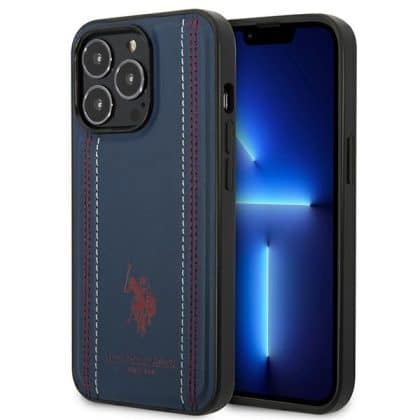 U.S. Polo Assn. Authentic Logo Collection - θήκη για Apple iPhone 13 - Μπλε