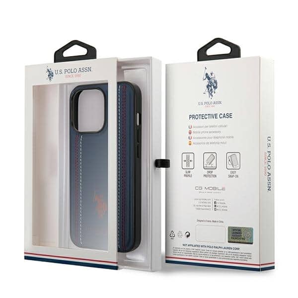 U.S. Polo Assn. Authentic Logo Collection - θήκη για Apple iPhone 13 - Μπλε - Image 8