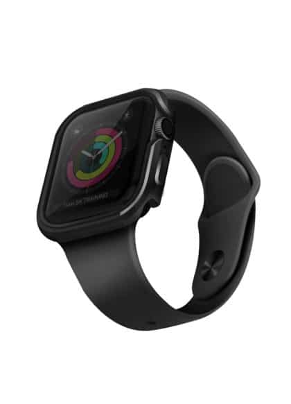 UNIQ θήκη Valencia για Apple Watch Series 4/5/6/SE 40mm. γκρι/γκρι όπλου