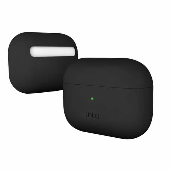 UNIQ Θήκη Lino AirPods Pro Silicone μαύρη/ink black - Image 2
