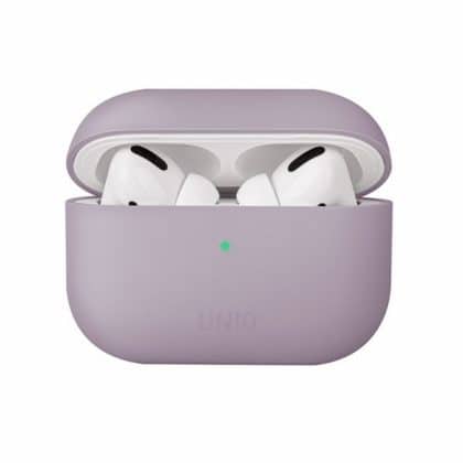 UNIQ θήκη Lino AirPods Pro Silicone λεβάντας/λιλά λεβάντας