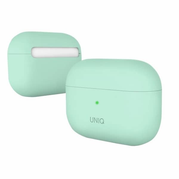 UNIQ θήκη Lino AirPods Pro Silicone μέντα/πράσινο μέντας - Image 2