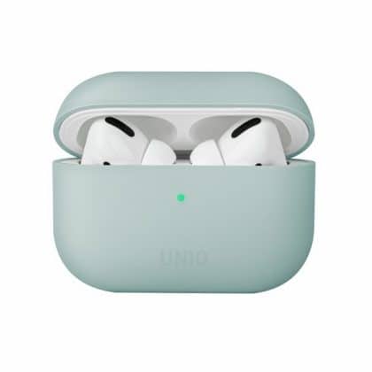 UNIQ θήκη Lino AirPods Pro Silicone μέντα/πράσινο μέντας