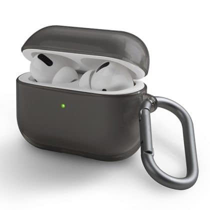 UNIQ θήκη Glase AirPods Pro καπνισμένος/καπνός