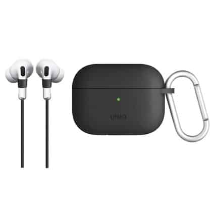 UNIQ θήκη Vencer AirPods Pro Silicone σκούρο γκρι/charcoal dark grey