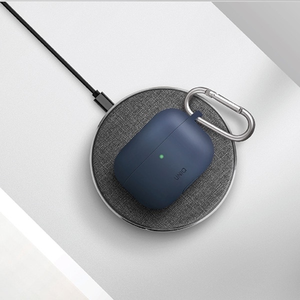 UNIQ θήκη Vencer AirPods Pro Silicone σκούρο γκρι/charcoal dark grey - Image 10