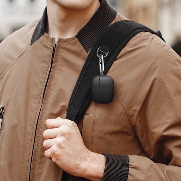 UNIQ θήκη Vencer AirPods Pro Silicone σκούρο γκρι/charcoal dark grey - Image 7