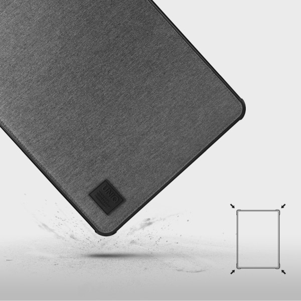 UNIQ θήκη Dfender για laptop 16" μαύρο/charcoal black - Image 4