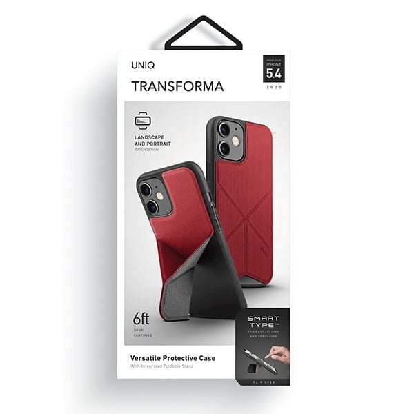 UNIQ Transforma - θήκη για Apple iPhone 12 mini - Κόκκινο - Image 6