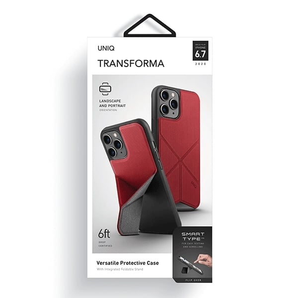 UNIQ Transforma - θήκη για Apple iPhone 12 Pro Max - Κόκκινο - Image 7