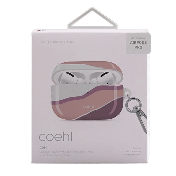 UNIQ θήκη Coehl Ciel για AirPods Pro ροζ/δύση του ηλίου - Image 2