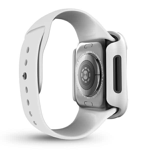 UNIQ θήκη Torres για Apple Watch Series 4/5/6/SE 40mm. λευκό/dove white - Image 5