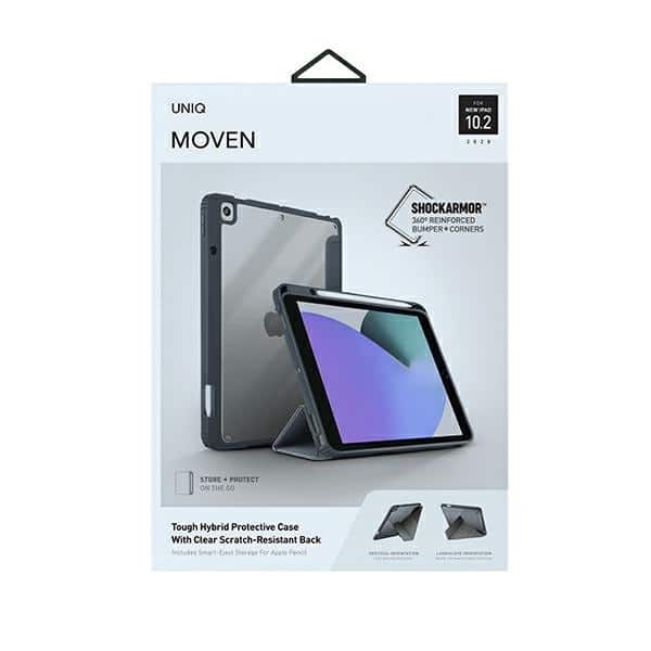 UNIQ θήκη Moven για iPad 10.2" (2021/2020/2019) γκρι/charcoal grey - Image 11