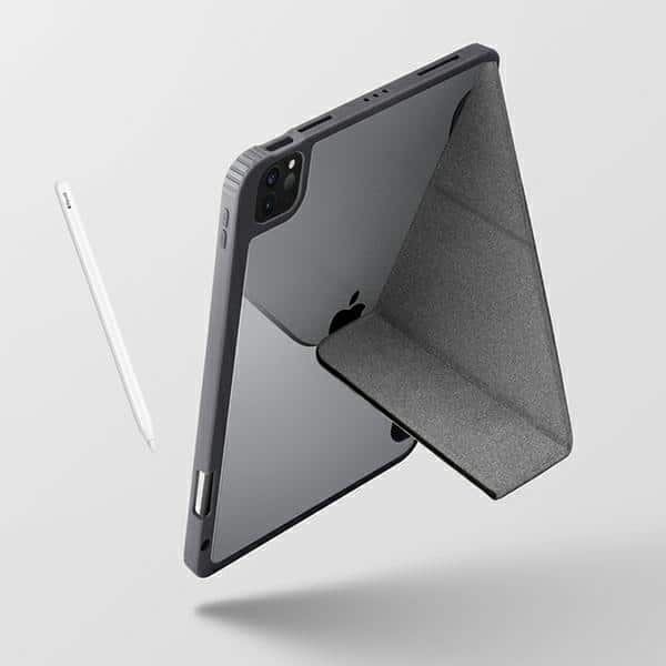 UNIQ θήκη Moven για iPad 10.2" (2021/2020/2019) γκρι/charcoal grey - Image 8