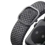 UNIQ λουράκι Aspen για Apple Watch 40/38/41mm Series 1/2/3/4/5/6/7/8/9/SE/SE2 Braided γκρι/γκρανίτης - Image 5