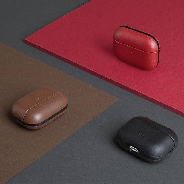 UNIQ θήκη Terra AirPods Pro Genuine Leather ελιάς/olive - Image 4