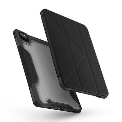 UNIQ θήκη Trexa για iPad Pro 11" 2021/2020 Αντιμικροβιακή μαύρη/black