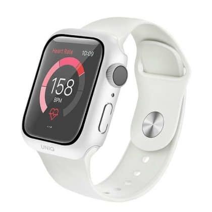 UNIQ θήκη Nautic για Apple Watch Series 4/5/6/SE 44mm λευκό/white