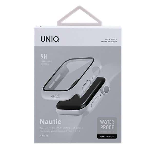 UNIQ θήκη Nautic για Apple Watch Series 4/5/6/SE 44mm λευκό/white - Image 8