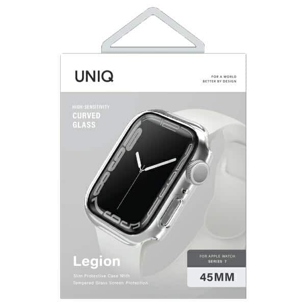 UNIQ θήκη Legion για Apple Watch Series 7/8/ 9 45mm διάφανη/clear - Image 2