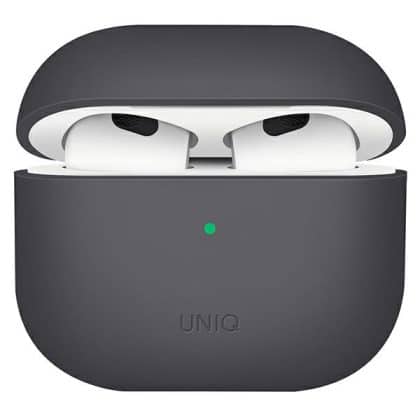 UNIQ θήκη Lino AirPods 3ης γενιάς Σιλικόνης σε γκρι/ash grey