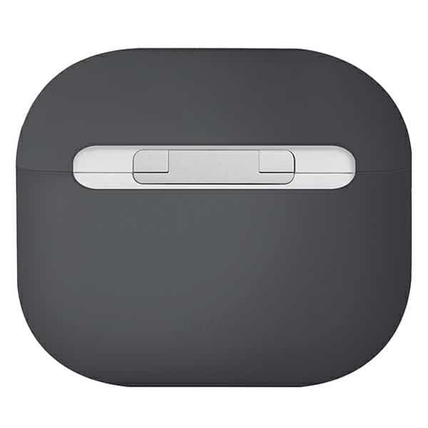 UNIQ θήκη Lino AirPods 3ης γενιάς Σιλικόνης σε γκρι/ash grey - Image 2