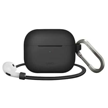 UNIQ θήκη Vencer AirPods 3ης γενιάς Σιλικόνης σκούρο γκρι/charcoal dark grey