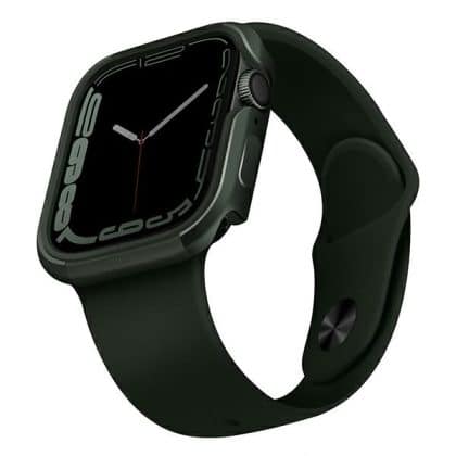 UNIQ θήκη Valencia για Apple Watch Series 4/5/6/7/8/9/SE/SE2 45/44mm. πράσινο