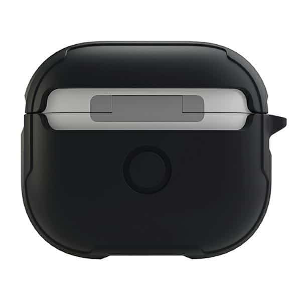 UNIQ Θήκη Valencia AirPods 3 μαύρη/midnight black Antimicrobial - Image 2