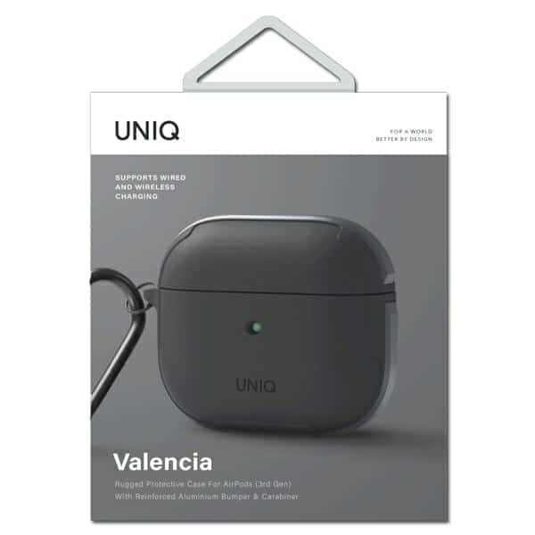 UNIQ θήκη Valencia AirPods 3 γκρι Antimicrobial - Image 4