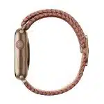 UNIQ λουράκι Aspen Apple Watch 40/38/41mm Series 1/2/3/4/5/6/7/8/9/SE/SE2 Braided ροζ/γκρέιπφρουτ - Image 3