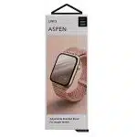 UNIQ λουράκι Aspen Apple Watch 40/38/41mm Series 1/2/3/4/5/6/7/8/9/SE/SE2 Braided ροζ/γκρέιπφρουτ - Image 8