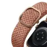 UNIQ λουράκι Aspen Apple Watch 40/38/41mm Series 1/2/3/4/5/6/7/8/9/SE/SE2 Braided ροζ/γκρέιπφρουτ - Image 5