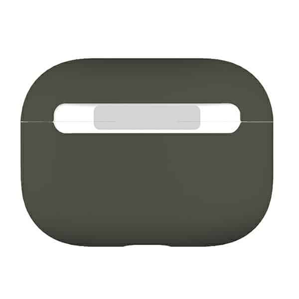 UNIQ θήκη Lino AirPods Pro Silicone γκρι/γκρι βρύα - Image 3