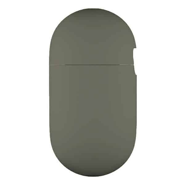 UNIQ θήκη Lino AirPods Pro Silicone γκρι/γκρι βρύα - Image 4