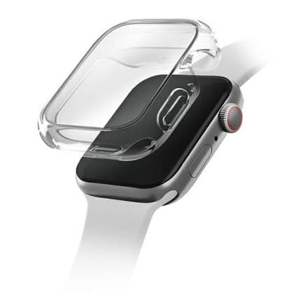 UNIQ Θήκη Garde για Apple Watch Series 7/8/ 9 41mm. Διάφανη/clear