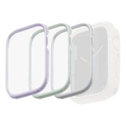 UNIQ Πλαίσια για Moduo 3in1 Apple Watch Series 4/5/6/7/8/9/SE/SE2 40/41mm Φασκόμηλο-Λιλά-Λευκό/Sage-Lilac-White