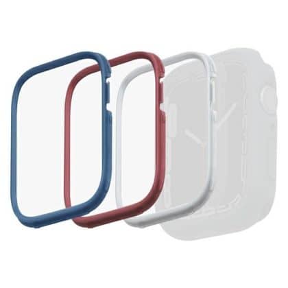 UNIQ Πλαίσιο για Moduo 3in1 Apple Watch Series 4/5/6/7/8/9/SE/SE2 44/45mm Μπλε-Κόκκινο-Λευκό/Blue-Red-White