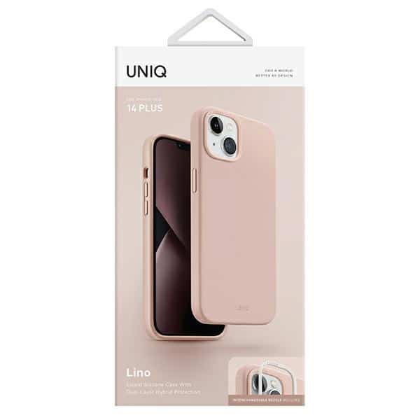 UNIQ Lino - θήκη για Apple iPhone 14 Plus - Ροζ - Image 7