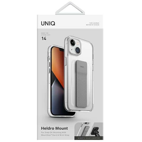 UNIQ Heldro Mount - θήκη για Apple iPhone 14 - Διάφανο - Image 9