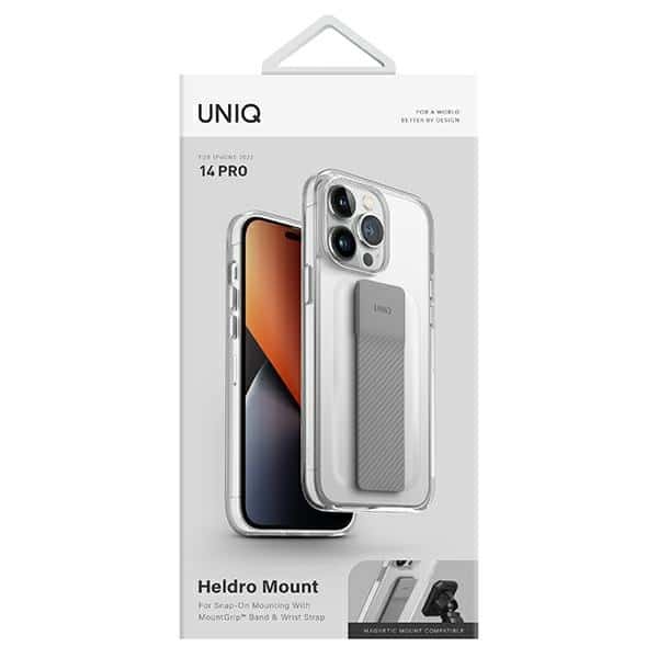 UNIQ Heldro Mount - θήκη για Apple iPhone 14 Pro - Διάφανο - Image 9