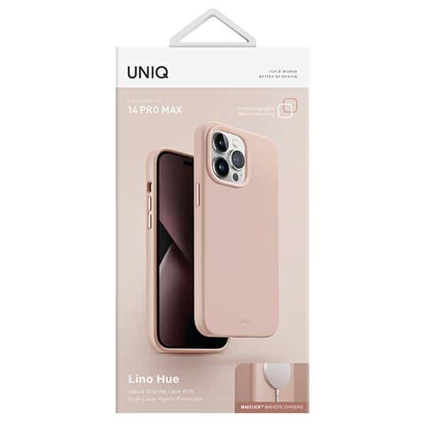 UNIQ Lino Hue - θήκη για Apple iPhone 14 Pro Max - Ροζ - Image 7